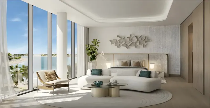 Luxury Dubai apartment interior — short-term rental managed by PRHO Signature Holiday Homes